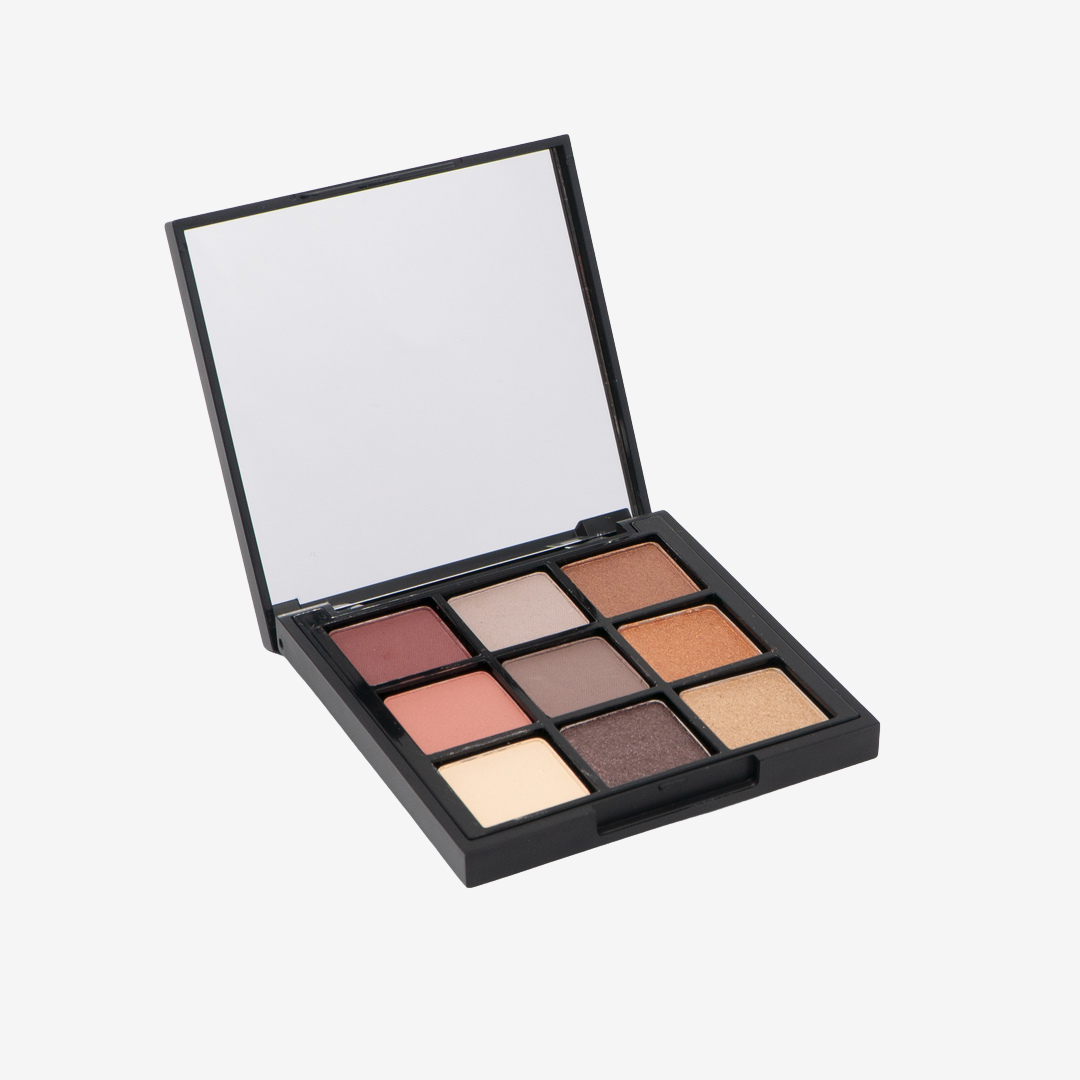 Palette mit 9 Lidschatten