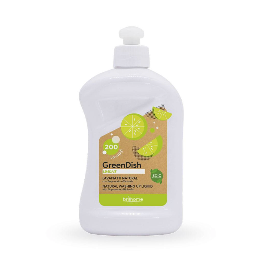 Greendish „Zitrone“ (mit Echtem Seifenkraut) - 500ml