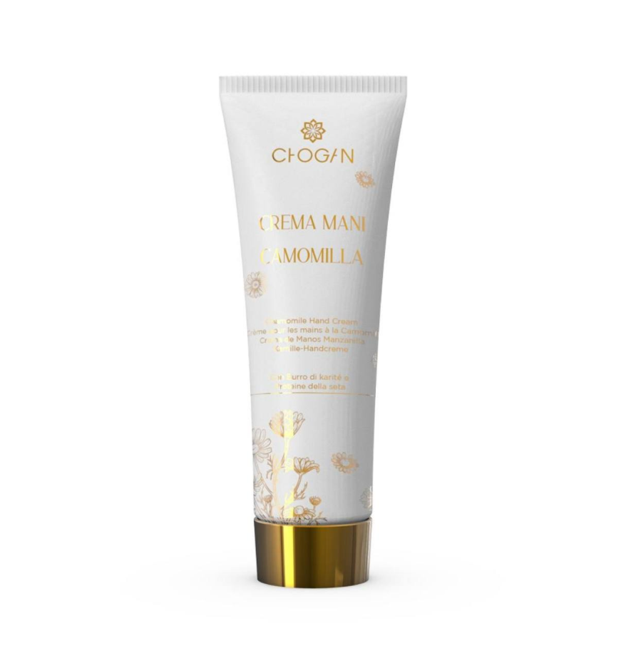Natural hand cream with chamomile