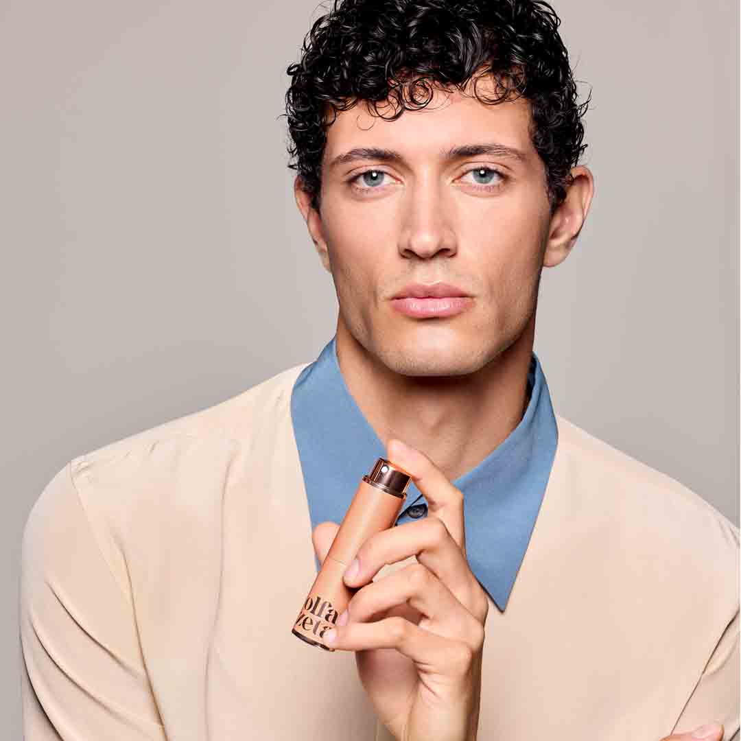 Parfüm-Taschenetui – Modern - Orange