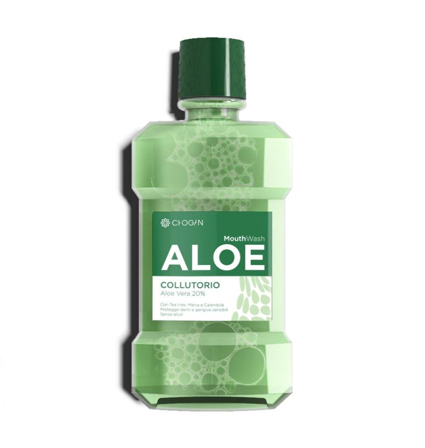 Mouthwash with 20% Aloe Vera - travel size