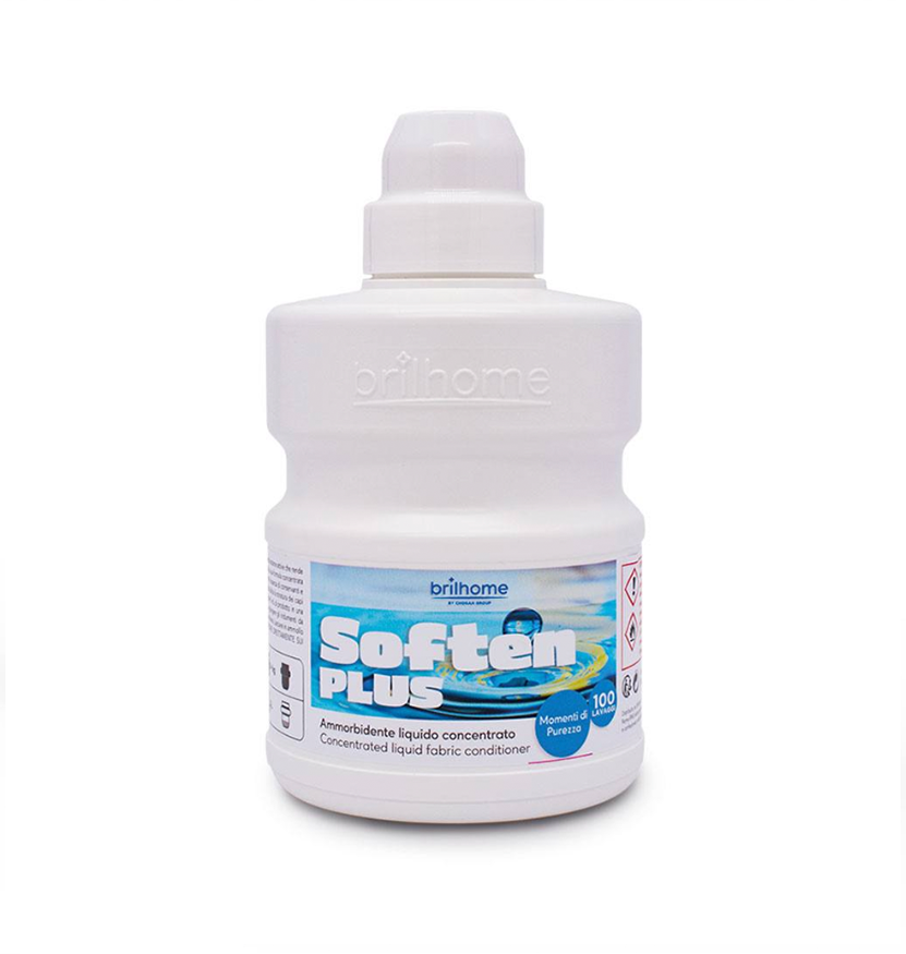 Soften Plus „sanfte Reinheit“ – Konzentrierter Flüssiger Weichspüler 100 Wäschen (VEGAN) 500 ml
