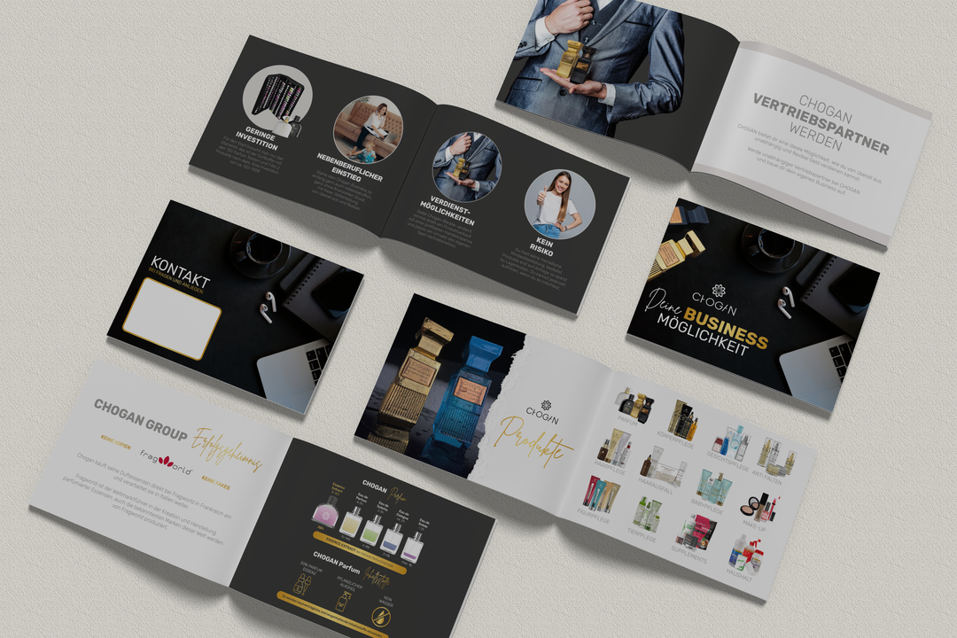 50 pcs Business Opportunity Brochure with Chogan Logo