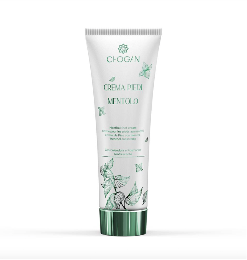 Foot cream with menthol